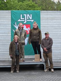 Sieger Junioren Marcel Opitz NDS und bei dem Damen Hanna Matthies NDS