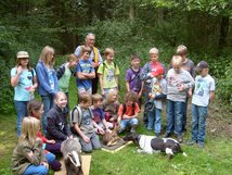 Gruppenbild mit Heino und Hund