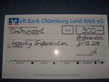 300€ für den Hegering!