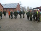 Gespanntes Warten auf die Begrüßung durch Hermann Wendt