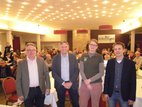 von links: D. Voigt, H.-J. Janßen, Dr. B. Habbe, K. Knorr