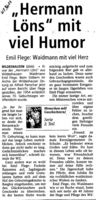 Zeitungsbericht vom 9.11.2007